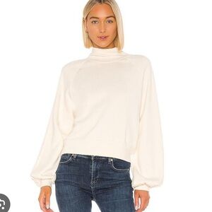 LA MADE Madelyn Sweatshirt in La Crema revolve